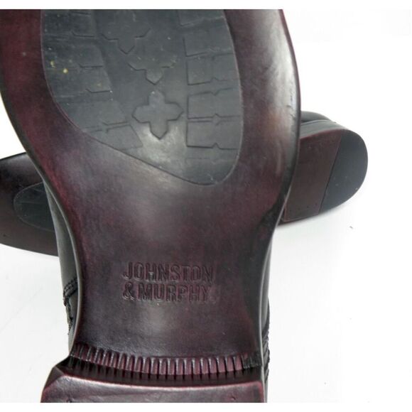 Johnston & Murphy XC Flex Connelly Chukka Boots Brogue Cap Toe Laces Men 8 EUC - Picture 9 of 9